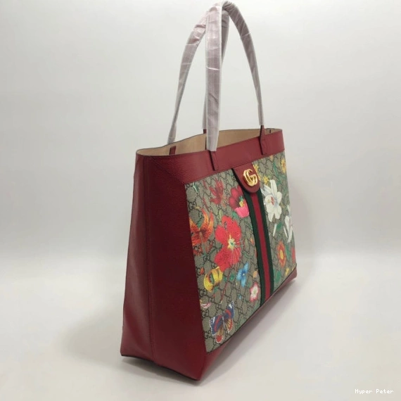 Hyperpeter Flora Tote Web GG Supreme GUCCI Large Monogram Ophidia 0825